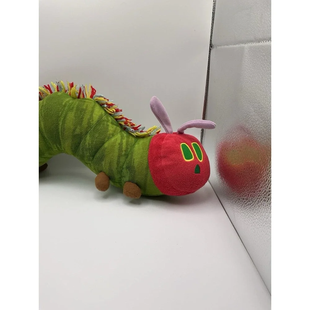Vintage The Very‎ Hungry Caterpillar Plush Long Stuffed Animal Eric Carle Toy